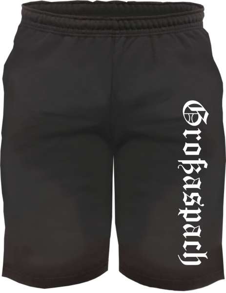 GROßASPACH Sweatshorts - Kurze Hose Altdeutsch