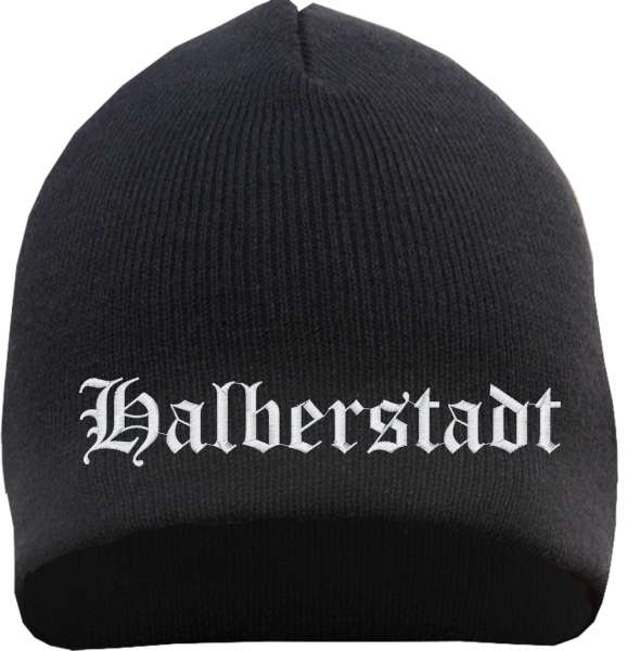 Halberstadt Beanie - bestickt - Mütze