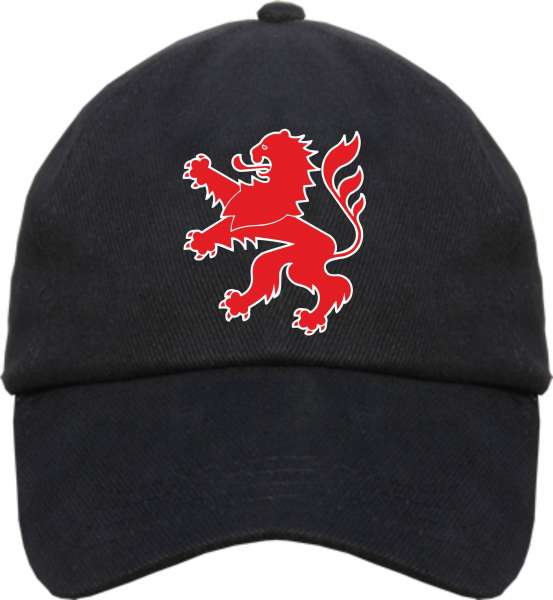 Bundesland: HESSEN Cappy + schwarz mit Wappen