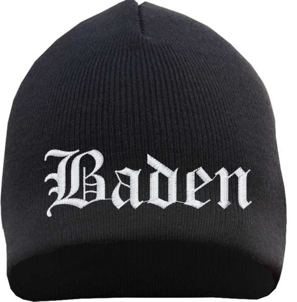 Baden Beanie - bestickt - Mütze