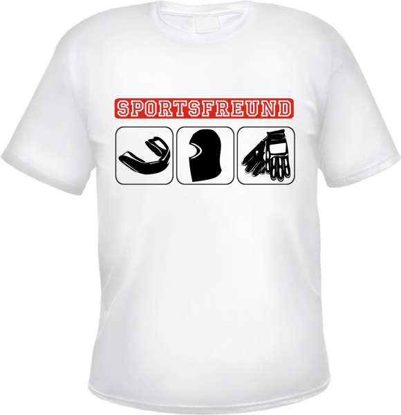 Sportsfreund T-Shirt - Weiss
