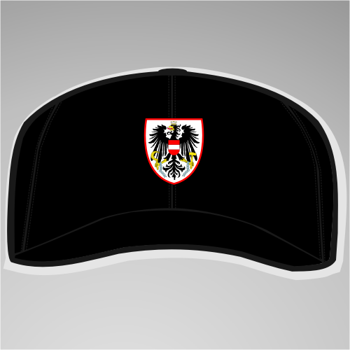 Österreich / Austria Cap / Schirmmütze mit Wappen +++ schwarz