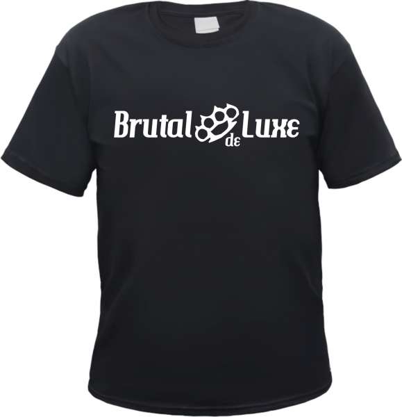 Brutal de Luxe T-Shirt - Schlagring - Schwarz