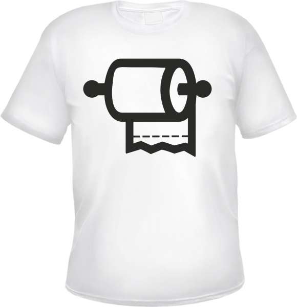 Angebot - Klopapier T-Shirt - Weiss