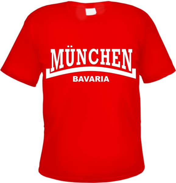 MÜNCHEN Bavaria T-Shirt - Linie - versch. Farben