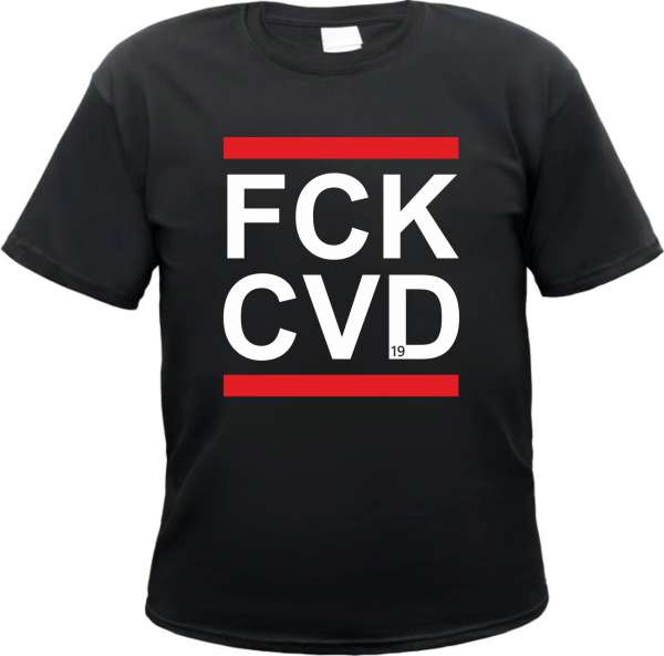 FCK CVD 19 T-Shirt - verschiedene Farben