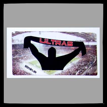 ULTRAS SCHAL Aufkleber / Sticker