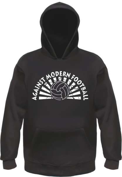 Against Modern Football Sweatshirt - Schwarz - Diverse Druckfarben