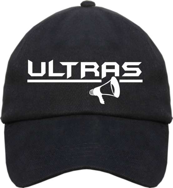 ULTRAS Megaphon Cappy - schwarz/weiss