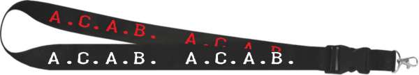 Schlüsselband - A.C.A.B.