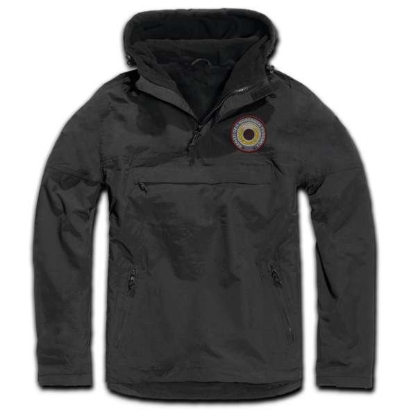 Windbreaker Jacke - Gegen den modernen Fussball - Schwarz