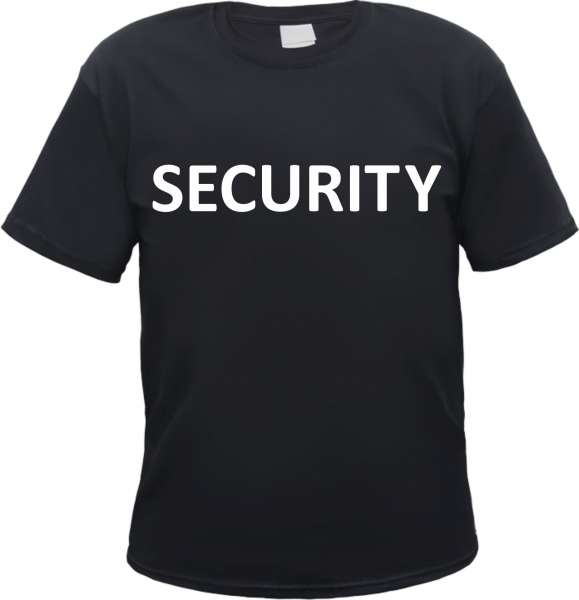 Angebot - Security T-Shirt - Schwarz Weiss