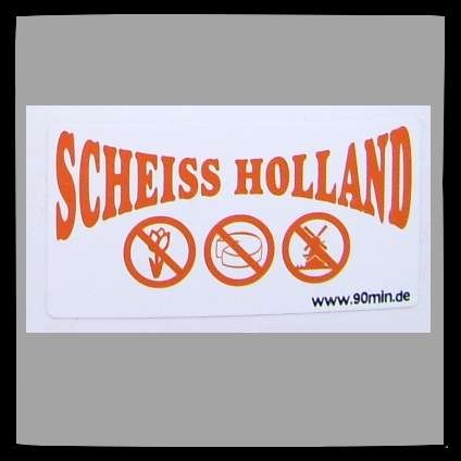SCHEISS HOLLAND Aufkleber / Sticker