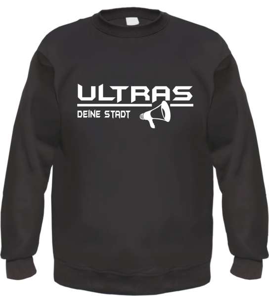 Ultras Megaphon Sweatshirt / Pullover mit Wunschtext