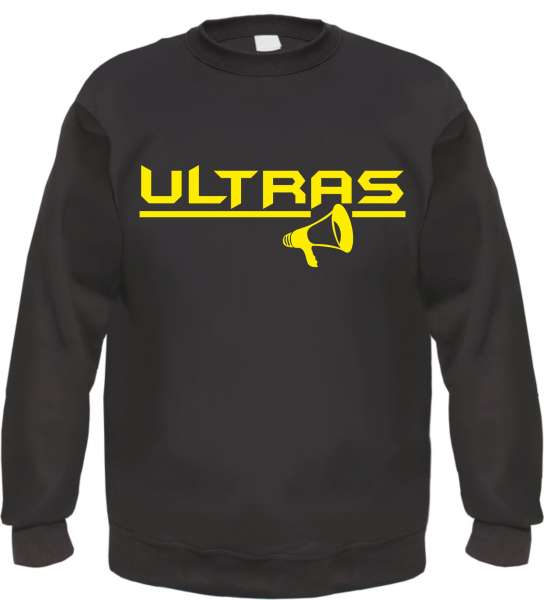 Ultras Sweatshirt - Megaphon - Druckfarbe wählbar