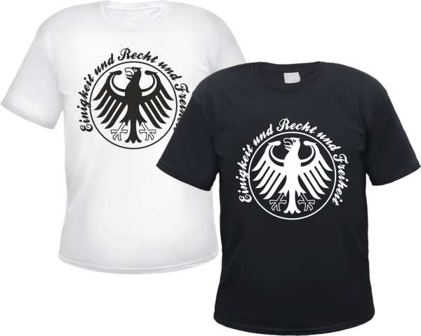 T-Shirt - Einigkeit und Recht und Freiheit - Deutschland