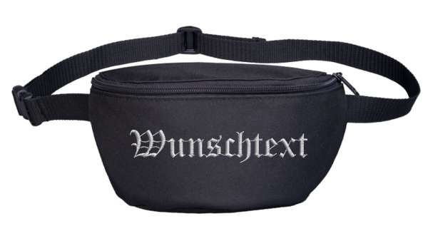 Bauchtasche mit Wunschtext - STICK - Modell Kamerad