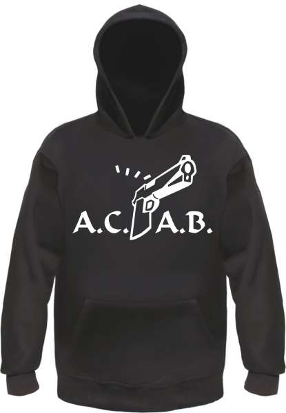 A.C.A.B. Knarre Sweatshirt - Schwarz