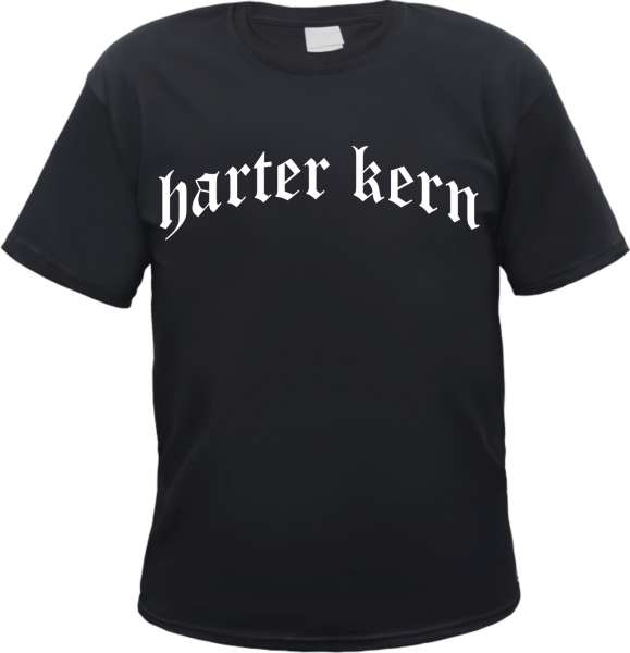 Harter Kern T-Shirt - Knarre - Schwarz