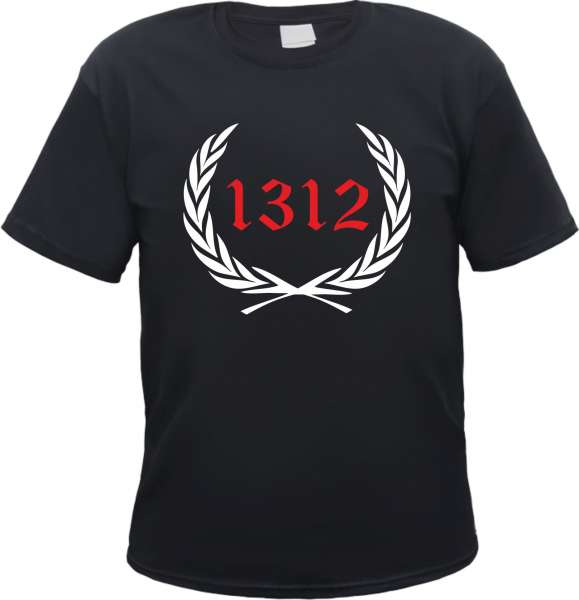 Individuelles T-Shirt Lorbeerkranz + Zahl