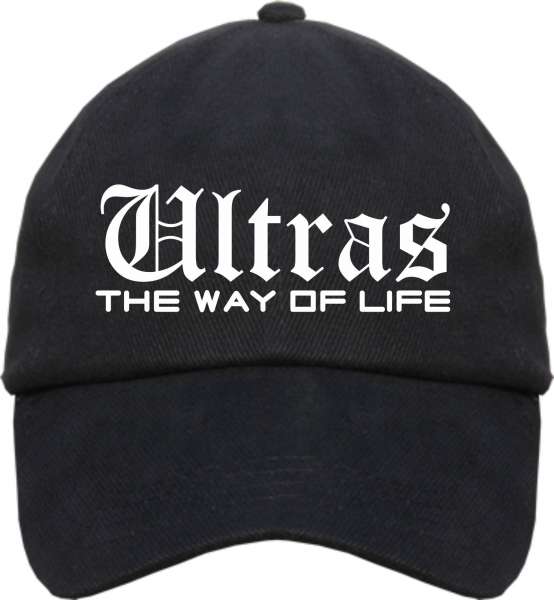 Ultras The Way Of Life Cappy - Schwarz - Schirmmütze