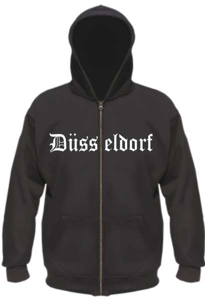 DÜSSELDORF Kapuzenjacke - Altdeutsch - Schwarz
