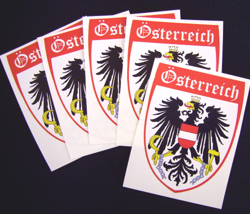 Österreich Aufkleber / Sticker