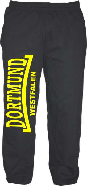 DORTMUND Jogginghose + Westfalen + schwarz/gelb