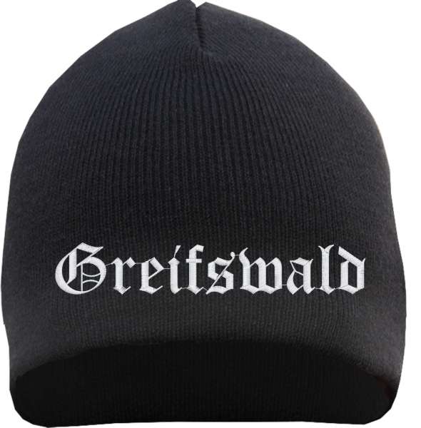 Greifswald Beanie - bestickt - Mütze