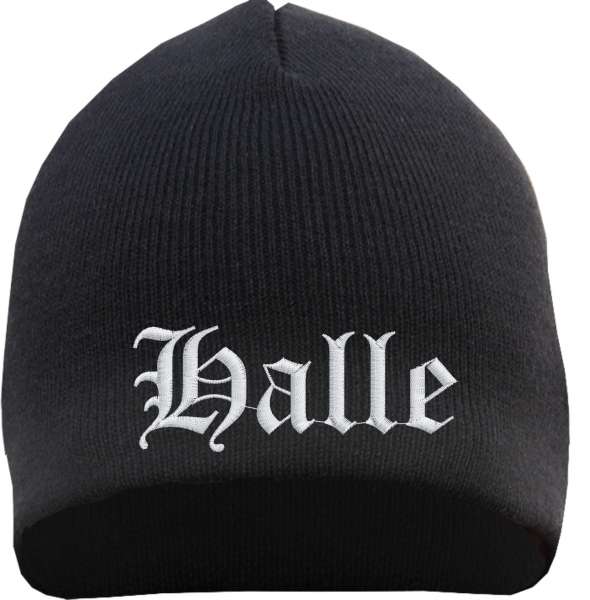 Halle Beanie - bestickt - Mütze