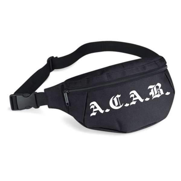 A.C.A.B. Bauchtasche - Altdeutsch - Bedruckt - Gürteltasche