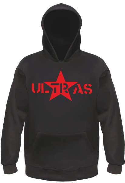 Ultras Sweatshirt - Roter Stern - Schwarz