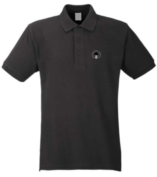 Sieg oder Spielabbruch! Poloshirt + LOGO + gestickt