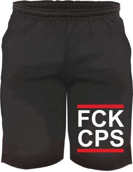 Sweatshorts - F_CK C_PS - Schwarz Weiss Rot