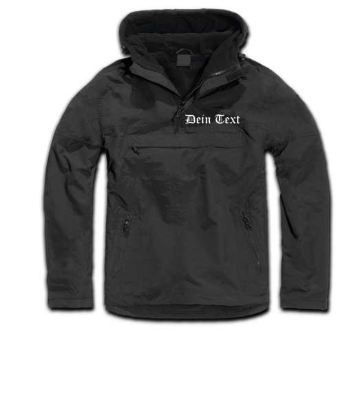 Windbreaker Jacke - individuell mt Wunschtext bestickt