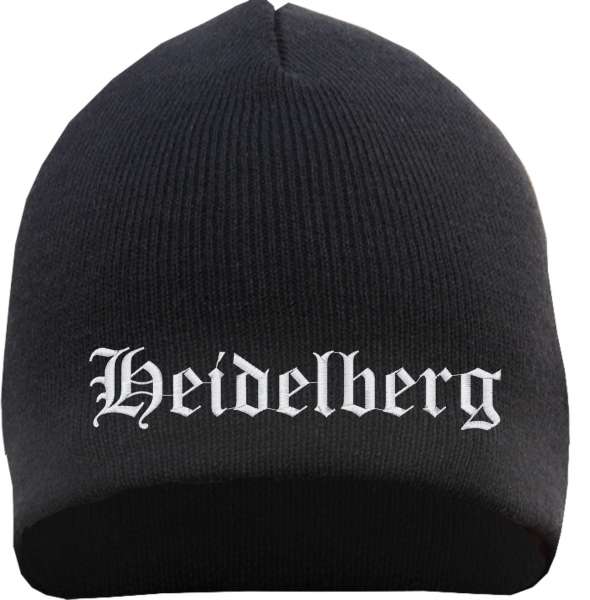 Heidelberg Beanie - bestickt - Mütze