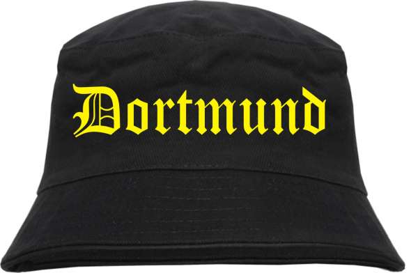 Dortmund Fischerhut + Altdeutsch + schwarz