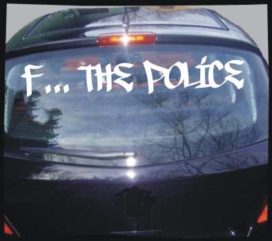 Heckscheiben-Kleber F... THE POLICE