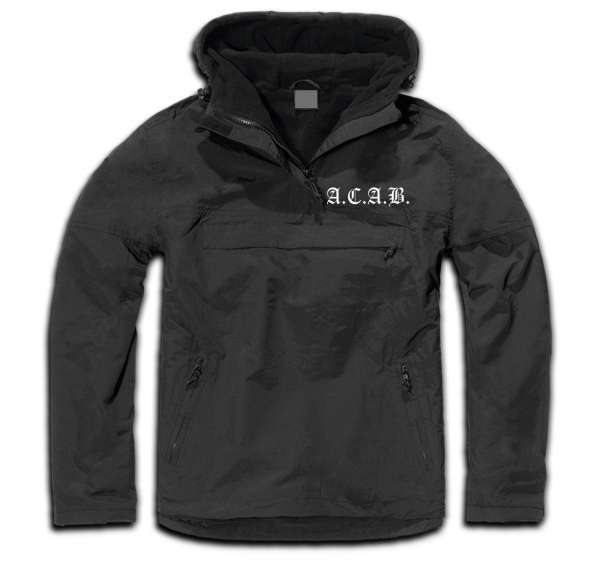 Windbreaker Jacke - A.C.A.B. - Altdeutsch bestickt