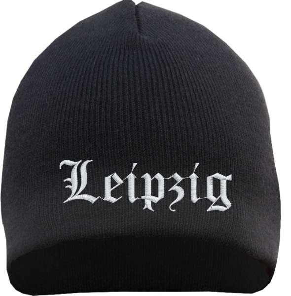LEIPZIG Beanie - bestickt - Mütze