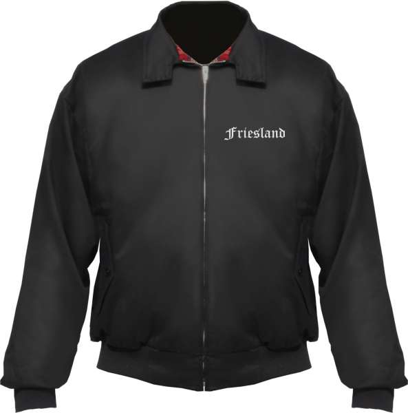 Friesland Harrington Jacke - Altdeutsch - bestickt - Blouson